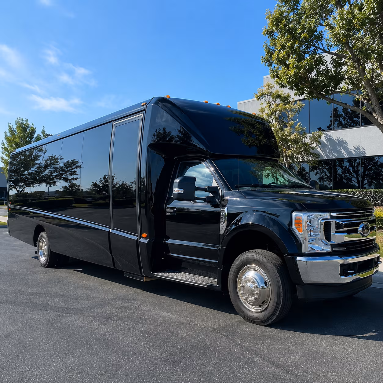 boca raton employee transportation onboard seating