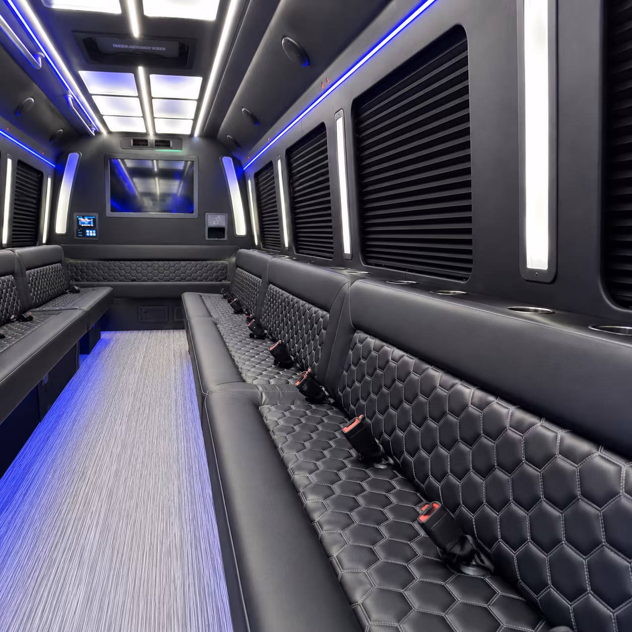 boca raton party bus rentals inside