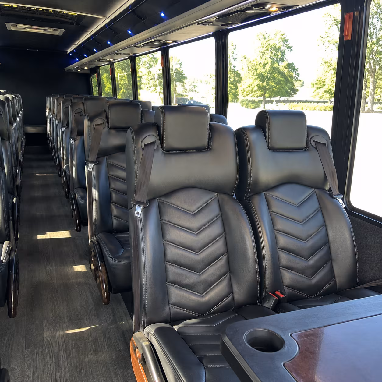 boca raton wine tour brewery transportation onboard seating